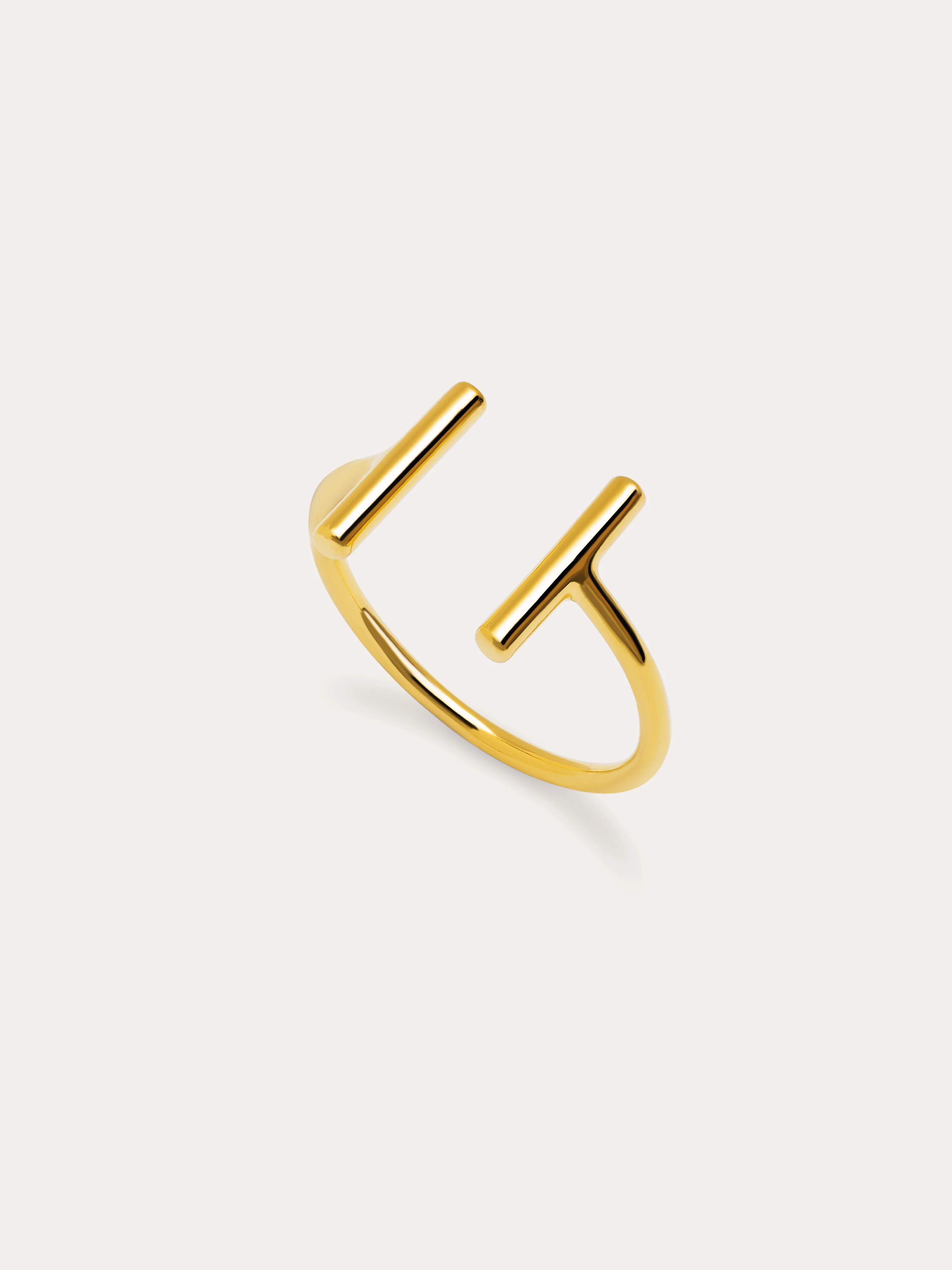 Sticks Gold Ring - Image 3